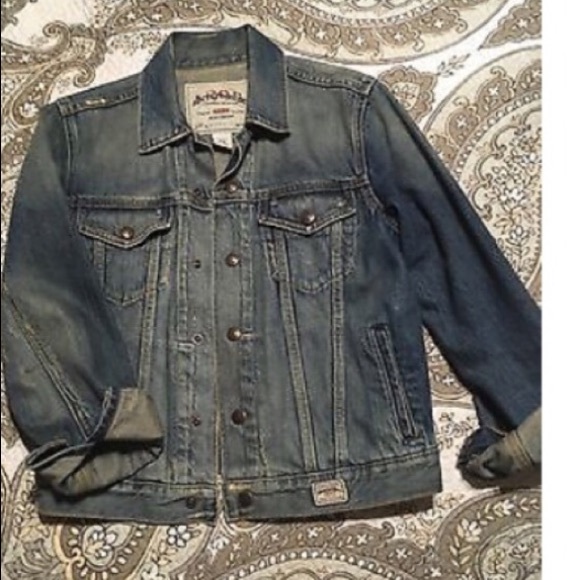 abercrombie kids jean jacket